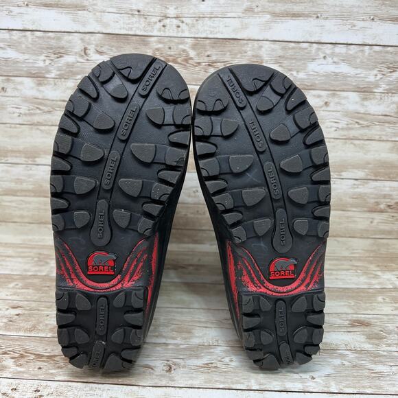 Sorel Super Trooper Black Waterproof Winter Snow Boot Women's 6 - Picture 6 of 7